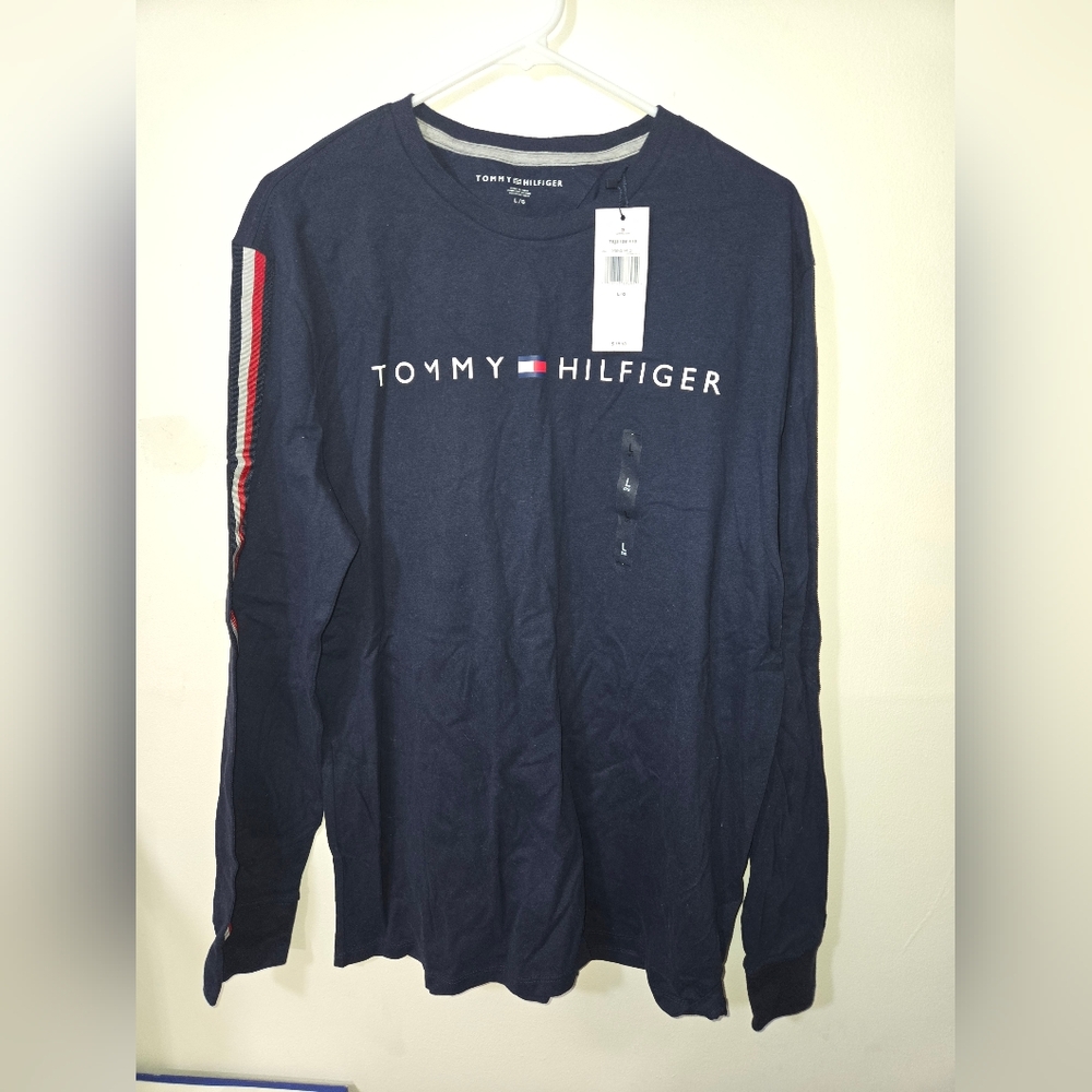 Tommy Hilfiger Men's Long Sleeve Shirt Size LG NWT
